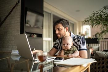 Why The New York Times Stock Was Sinking This Week: https://g.foolcdn.com/editorial/images/764778/person-looking-at-computer-with-baby-in-lap.jpg