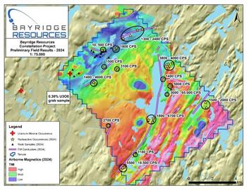 Bayridge Resources Completes Phase I Exploration at Constellation Project, Identifies Multiple Anomalies : https://www.irw-press.at/prcom/images/messages/2024/76815/Bayridge_120924_PRCOM.001.jpeg