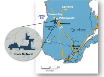 Discovery Lithium Commences Field Exploration in James Bay Region: https://www.irw-press.at/prcom/images/messages/2023/72520/DiscoveryLithium_061123_PRCOM.001.png
