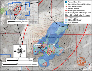 Giant Mining schließt Bohrung MHB-30 in der Porphyr-Kupferlagerstätte Majuba Hill ab: https://www.irw-press.at/prcom/images/messages/2024/76453/GiantMining_060824_DEPRCOM.002.png