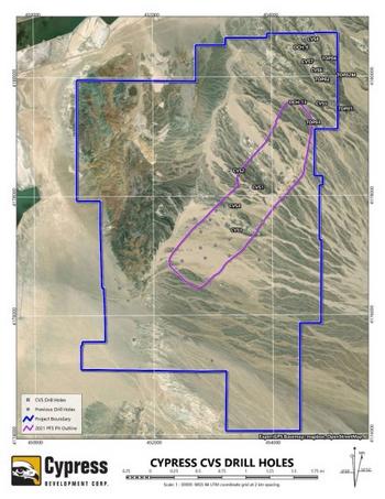 CYPRESS DEVELOPMENT ANNOUNCES DRILL RESULTS FROM CLAYTON VALLEY LITHIUM PROJECT, NEVADA: https://www.irw-press.at/prcom/images/messages/2022/66946/08-04-2022CypressDevelopmentPRcom.001.jpeg