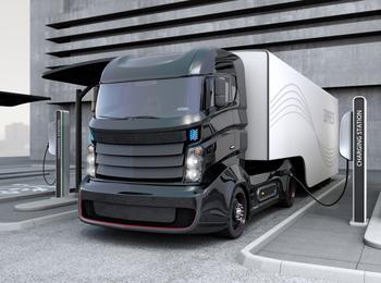 Nikola Stock Is Down 66%, but Is It Poised for a Recovery?: https://g.foolcdn.com/editorial/images/748476/electric-semi-being-charged.jpg