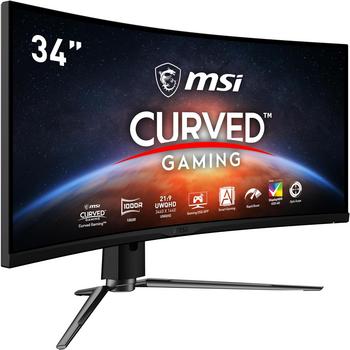 Hol Dir den MSI MPG ARTYMIS 343CQRDE Curved Gaming Monitor jetzt zum Sonderpreis!: https://m.media-amazon.com/images/I/715UmwikzHL._AC_SL1500_.jpg