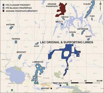 First Phosphate Completes Strategic Land Acquisition; Announces Positive Assay Results At Lamarche: https://www.irw-press.at/prcom/images/messages/2023/68865/FirstPhosphate_091422_ENPRcom.001.jpeg