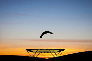 This ETF Is Chock-Full of Renewable Energy Growth Stocks: https://g.foolcdn.com/editorial/images/725771/a-silhouette-of-a-gymnast-on-a-trampoline-at-sunset.jpg