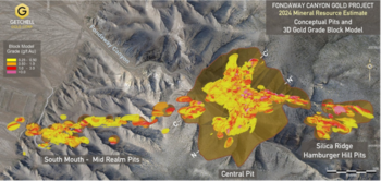 Getchell Gold Corp. meldet signifikante Erhöhung der Mineralressourcenschätzung auf dem Goldprojekt Fondaway Canyon, NV : https://www.irw-press.at/prcom/images/messages/2024/76807/GTCH_091124_DEPRcom.003.png