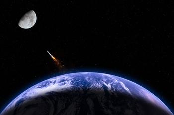 This Tiny Space Stock Just Tripled in 2 Weeks -- and Then Fell. Is It Still a Buy?: https://g.foolcdn.com/editorial/images/766651/not-to-scale-image-of-a-rocket-traveling-from-earth-to-the-moon.jpg