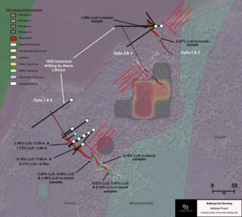 Consolidated Lithium Exploration at Baillargé, including a 4,500 m Diamond Drill Program: https://www.irw-press.at/prcom/images/messages/2023/71284/CLM_071023_ENPRcom.003.png