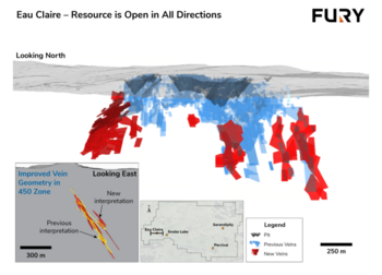 Fury Updates Mineral Resources at Eau Claire, Increasing Measured and Indicated Gold Ounces By 36%, And Inferred Gold Ounces by 45%: https://www.irw-press.at/prcom/images/messages/2024/75569/14052024_EN_FURY_EC_ResourceUpdate_PR.001.png