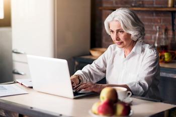 More Than 1 in 3 Retirees Get Less Social Security Than Expected. Here's an Easy Way to Avoid an Unpleasant Surprise.: https://g.foolcdn.com/editorial/images/764885/older-woman-laptop-gettyimages-610156480.jpg