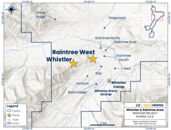 U.S. GoldMining Intersects 652.5 meters at 1.00 g/t Gold Equivalent From Near-Surface Confirming Continuity of High-Grade Core at the Whistler Gold-Copper Deposit, Alaska: https://www.irw-press.at/prcom/images/messages/2024/76995/30092024_EN_USGO_ENPRcom.001.png