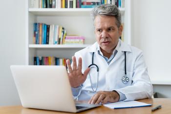 Why Shares of Teladoc Health Climbed This Week: https://g.foolcdn.com/editorial/images/716534/telehealth-doctor-doing-consult-holding-up-hand-looking-confused.jpg