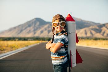 Why Shares of Rocket Lab Are Crashing This Week: https://g.foolcdn.com/editorial/images/736815/a-child-wears-flying-goggles-with-a-toy-rocket-strapped-on-the-back.jpg