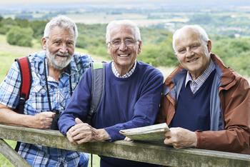 BlackRock CEO Larry Fink Says Retirement Isn't Just a Saving Challenge: It's a Spending One Too. 3 Ways to Budget After Retirement: https://g.foolcdn.com/editorial/images/770782/group-of-retirees.jpg