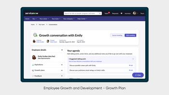 ServiceNow delivers comprehensive automation solutions with the Now Platform Vancouver release: https://mms.businesswire.com/media/20230920657771/en/1894845/5/Employee_Growth_and_Development_-_Growth_Plan_with_title.jpg