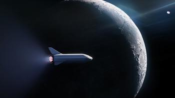 Virgin Galactic Can Breathe a Sigh of Relief, as Elon Musk's Space Tourism Business Stumbles: https://g.foolcdn.com/editorial/images/780358/spacex-starship-with-moon-in-background-is-spacex.jpg