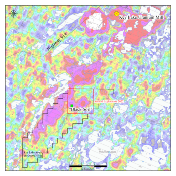 Traction Uranium Analytical Results from Key Lake South “Black Soil” Sample Confirm High Grade Uranium Mineralization Found In Near-Surface Overburden: https://www.irw-press.at/prcom/images/messages/2022/68212/TractionUranium_141122_PRCOM.001.png