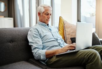 Social Security Won't Pay All of Your Bills. But These Income Sources Might.: https://g.foolcdn.com/editorial/images/733254/older-man-on-laptop-on-couch_gettyimages-1146473129.jpg