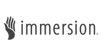 Immersion Renews Panasonic to Multi-Year License for TouchSense Software: https://mms.businesswire.com/media/20191120005233/en/479102/5/Immersion_H_90K.jpg
